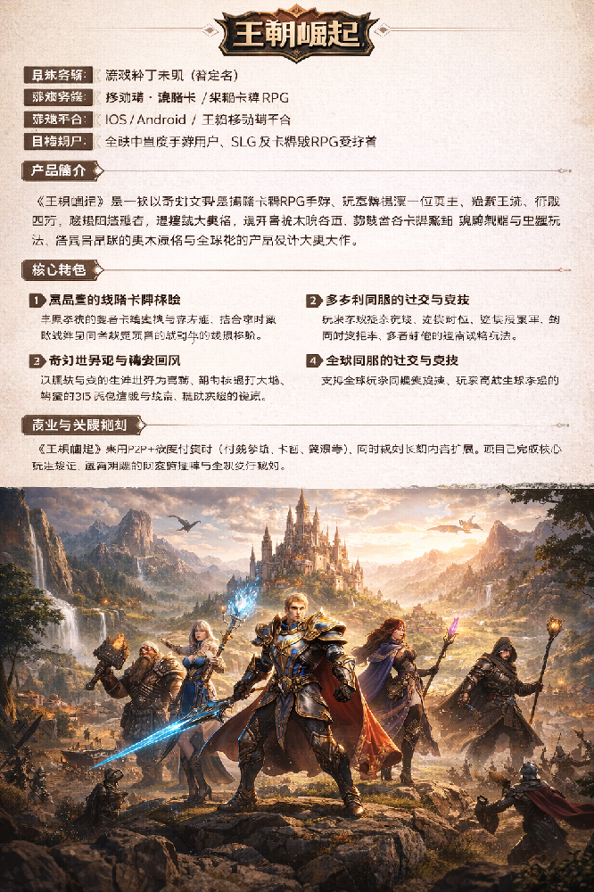 安信12王朝崛起手游